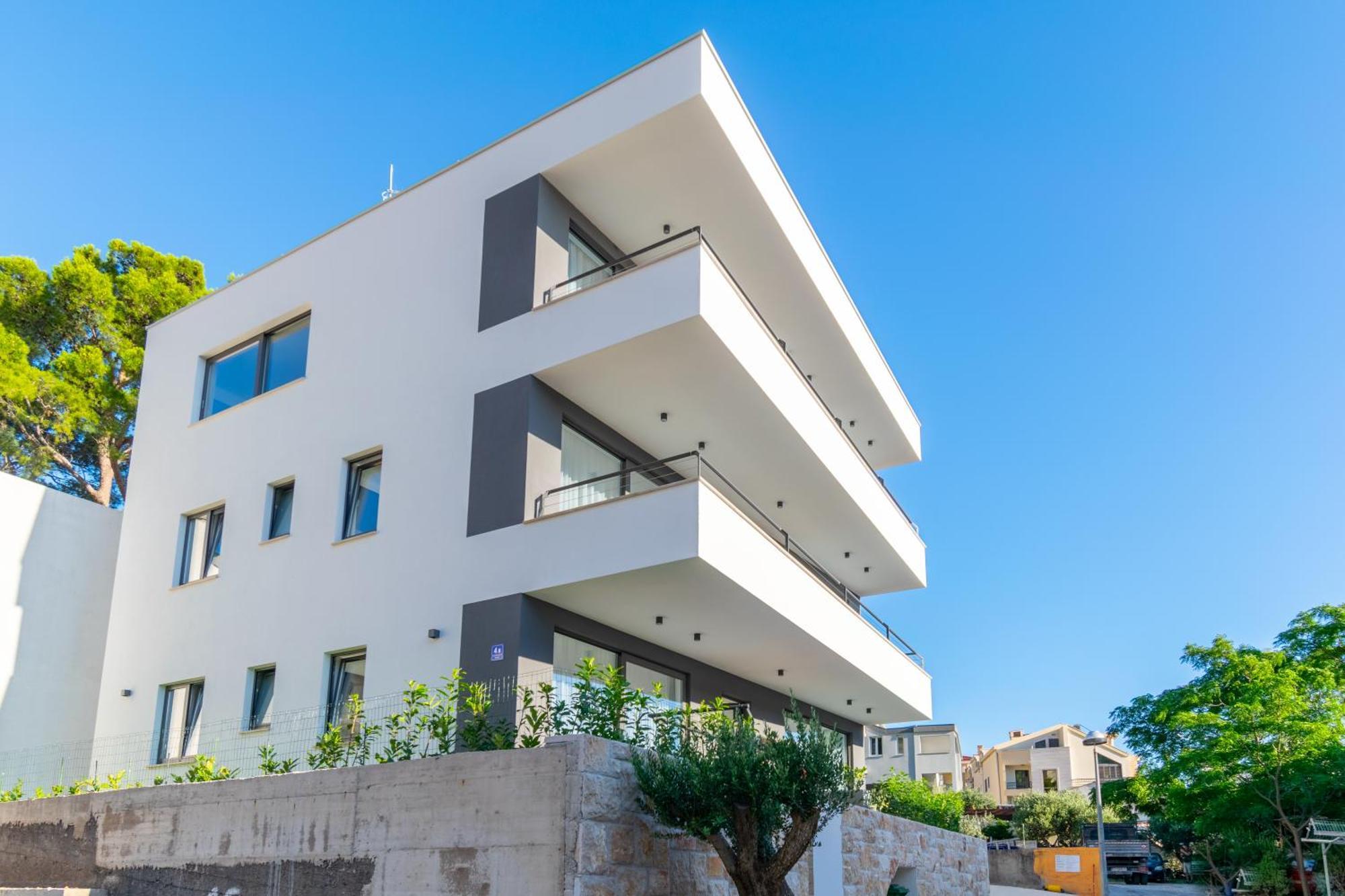 Apartmani Pino 1 Baška Voda エクステリア 写真